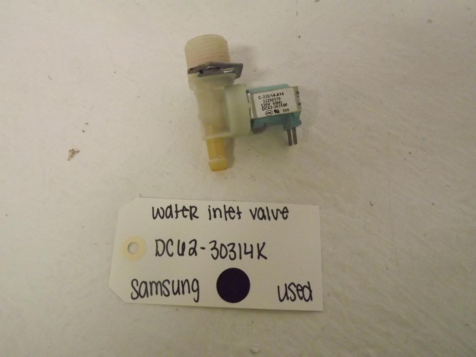 Samsung Washer DC62-30314K Water Inlet Valve Used Samsung Washer DC62-30314K Water Inlet Valve Used
